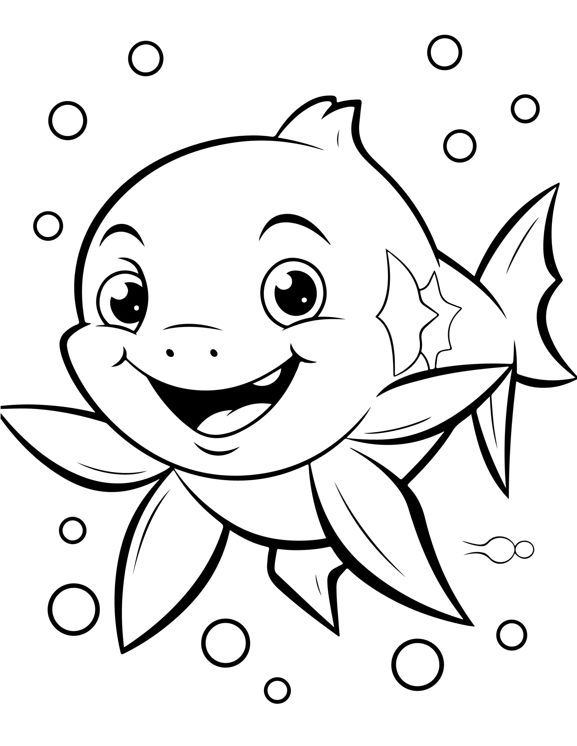 saci pererê coloring page